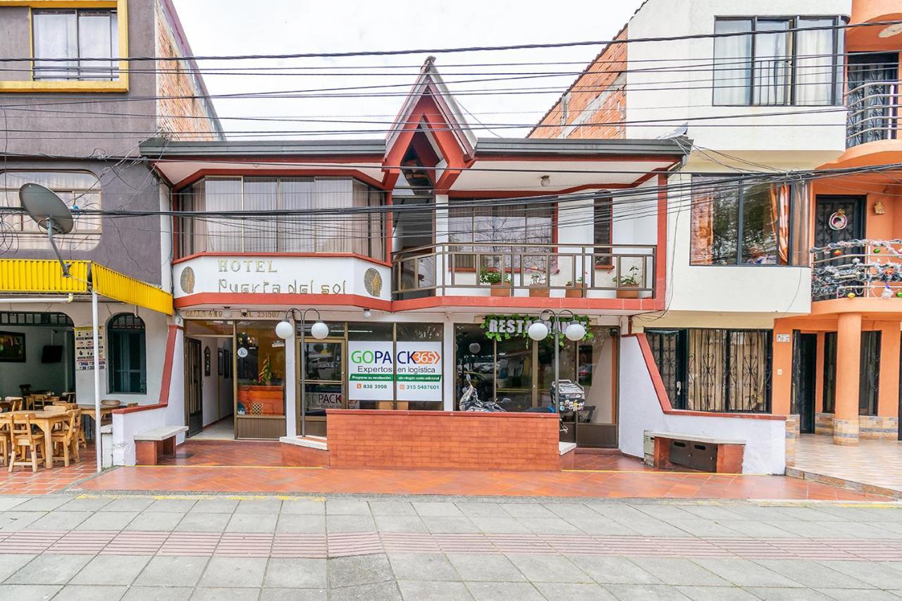 Hotel Puerta Del Sol Popayán Exterior foto