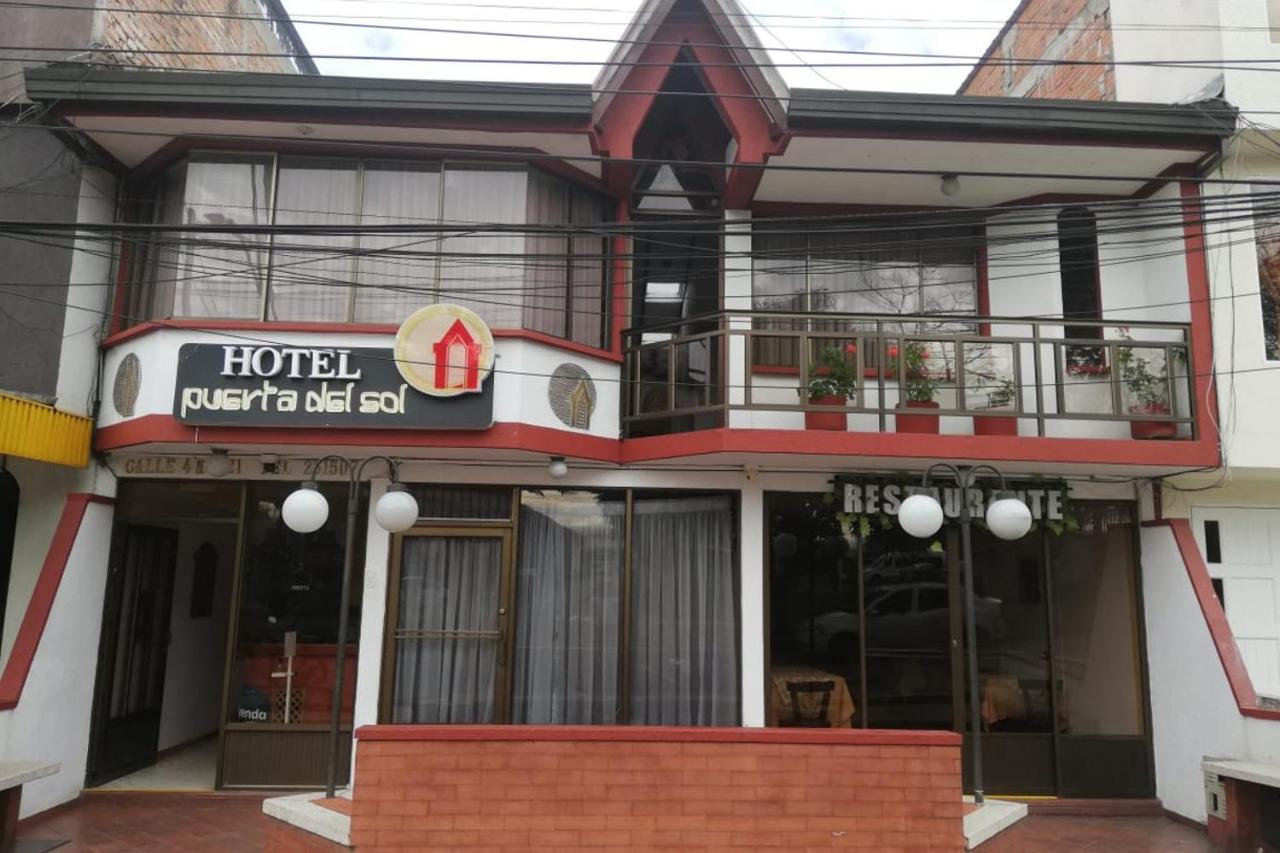 Hotel Puerta Del Sol Popayán Exterior foto